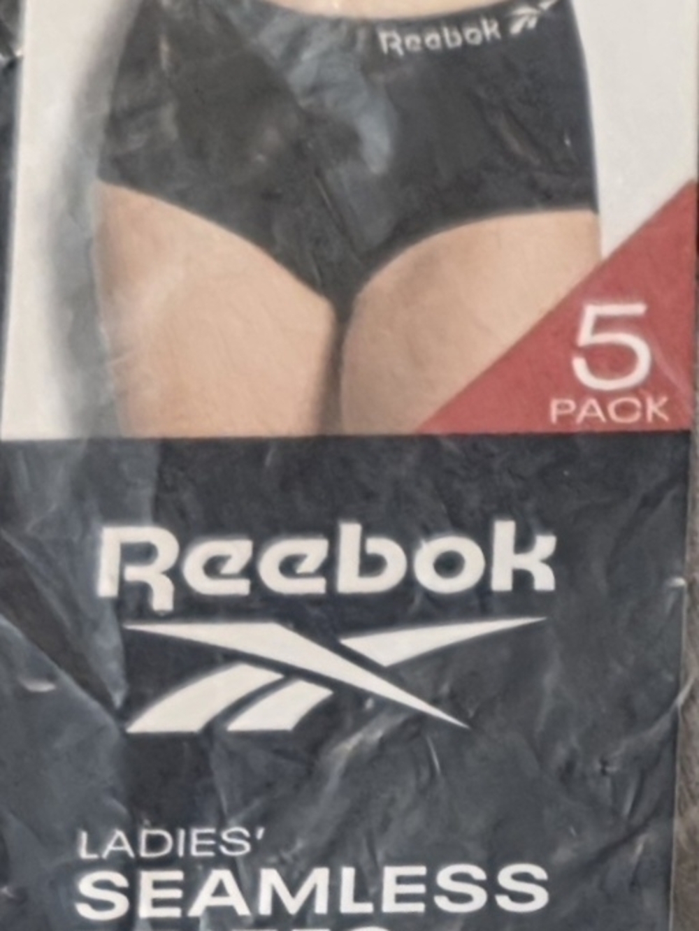 Reebok Ladies' Seamless Briefs - 5 Pack, Multi-colors, Size 1X